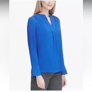 Calvin Klein Women’s Split Neck Top